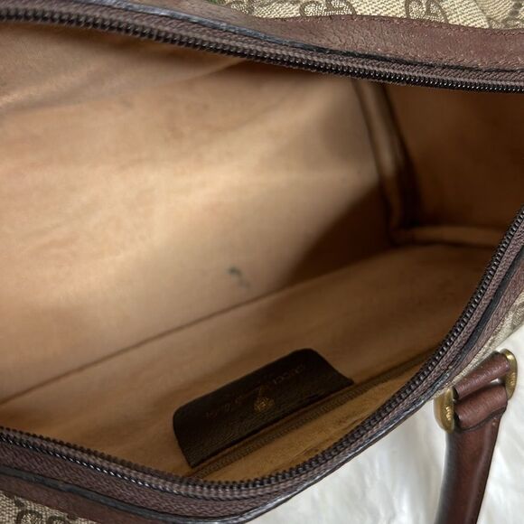 💯Authentic Gucci Boston Handbag with Cherryline 🍀 - Picture 12 of 17